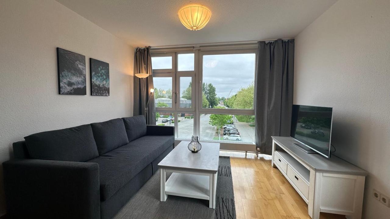 Fischers Ferienwohnung Mit Dachterrasse, Innenstadt 빌헬름스하펜 외부 사진